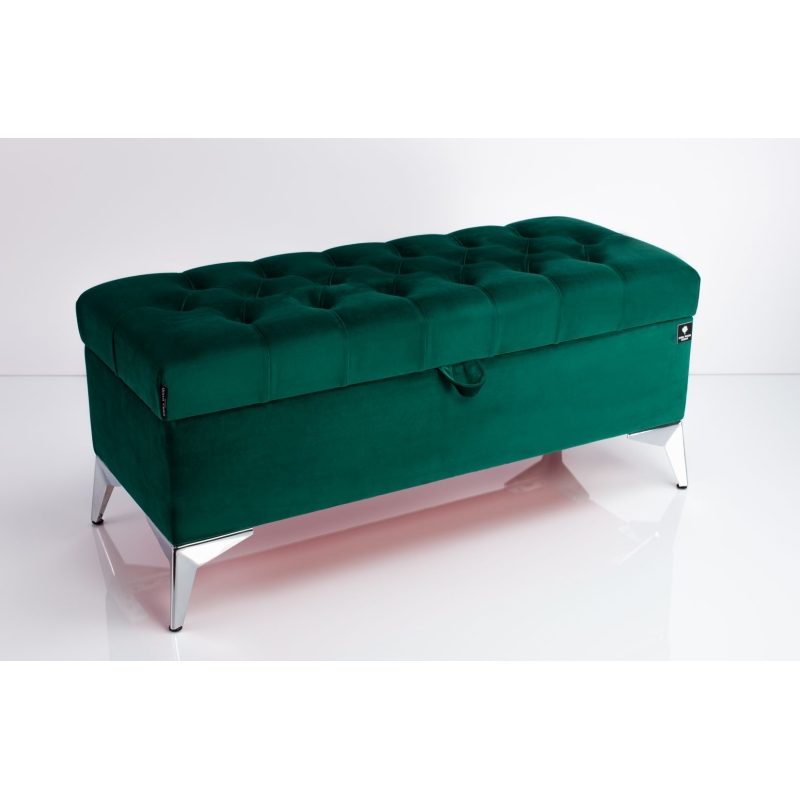 Tufted Storage Bench